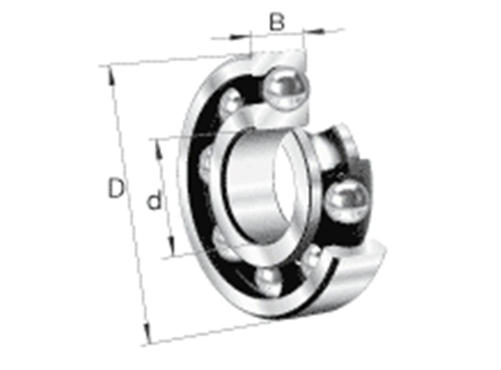 INA/FAG - Radial ball bearing