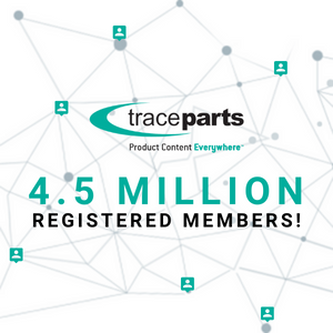 TraceParts CAD-Content Platform Reaches 4.5 million Registered Engineers & Designers