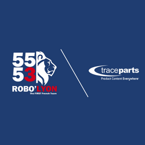TraceParts sponsorise Robo’Lyon pour la quatrième fois