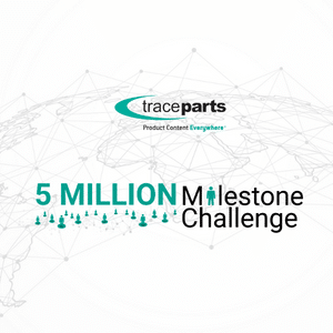 TraceParts a le plaisir d’annoncer le concours “The 5 Million Milestone Challenge” 